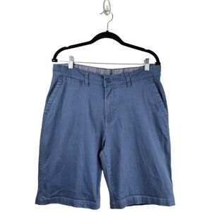 NAT NAST Preppy Golf Shorts Cotton Spandex‎ Blue Mens Size 34